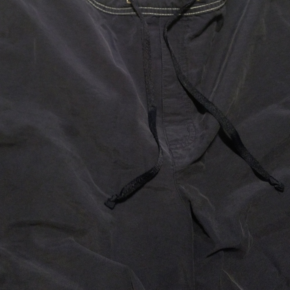 Cute little board shorts with a drawstring